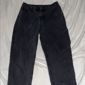 mom black jeans